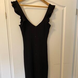 Black U.K. Zara dress with tags - brand new